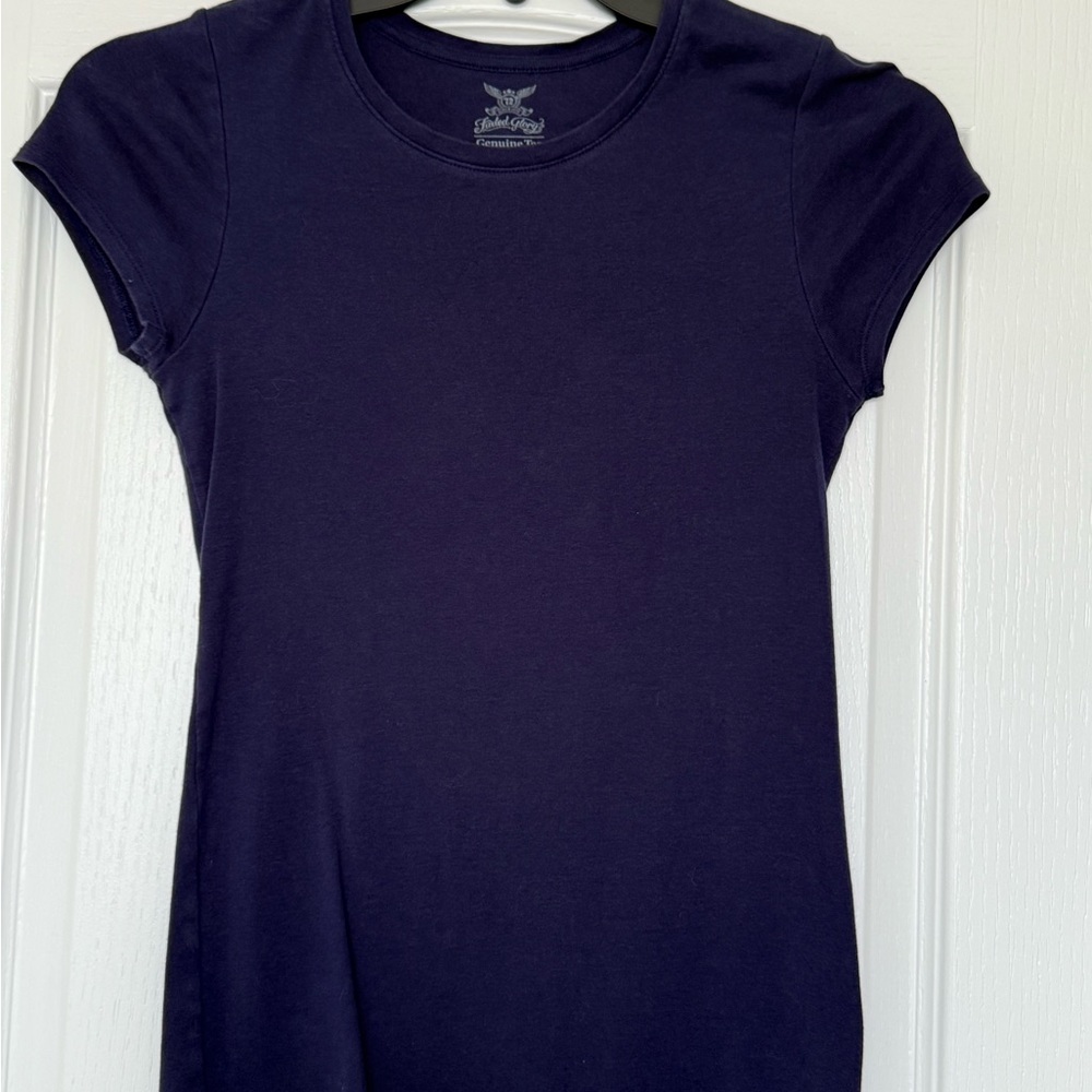 Faded Glory Deep Navy Short Sleeve Tee